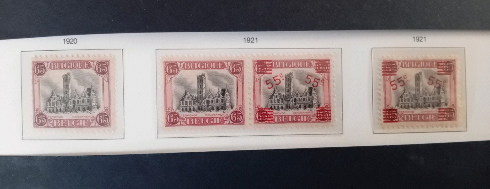 België postzegels nr 182/188/188A ** lot 11Pu, Postzegels en Munten, Postzegels | Europa | België, Verzenden, Orginele gom, Zonder stempel