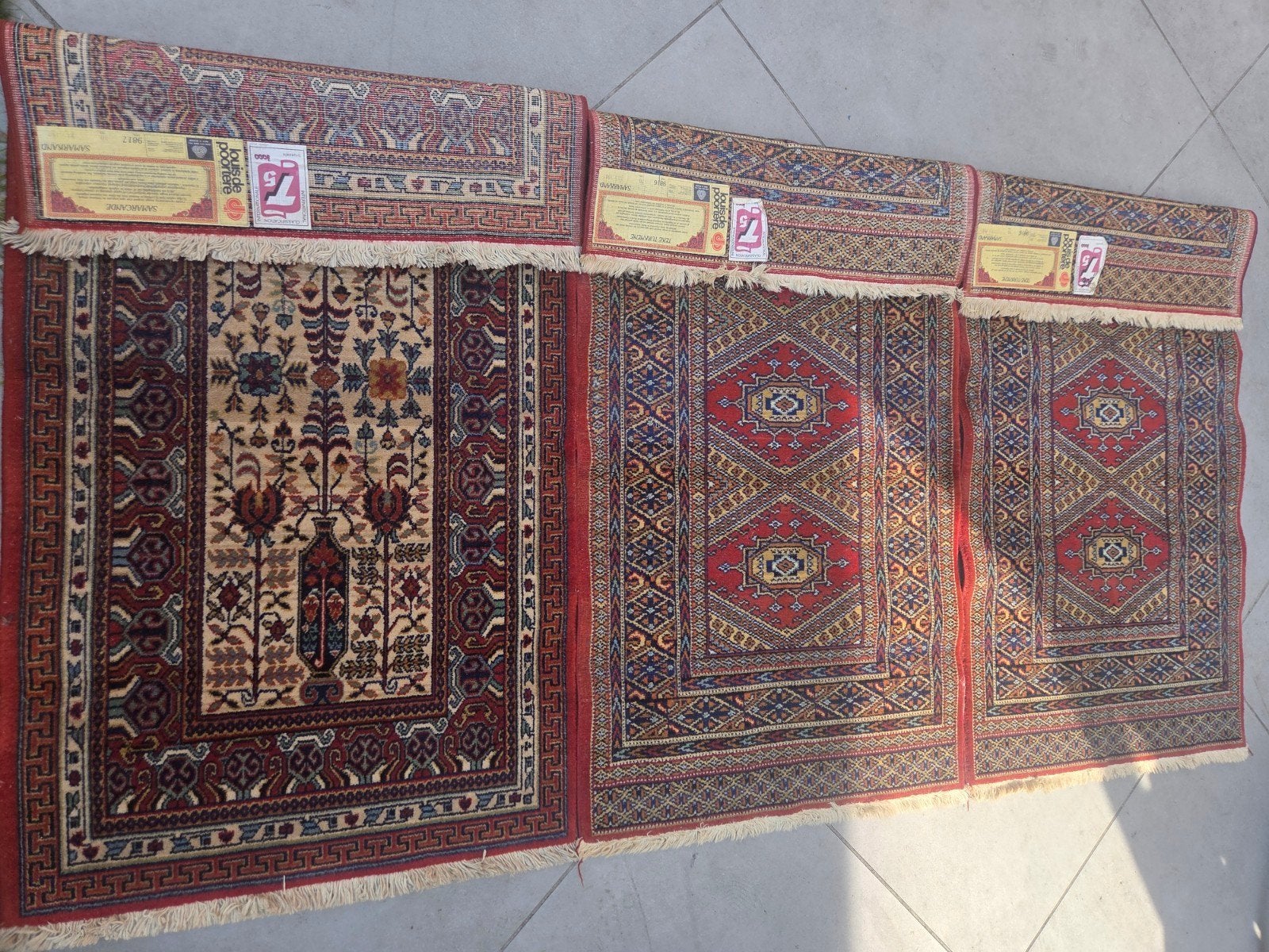 Louis De Poortere Samarkand – Teke Turkmene – 71 x 138 cm –, Enlèvement ou Envoi