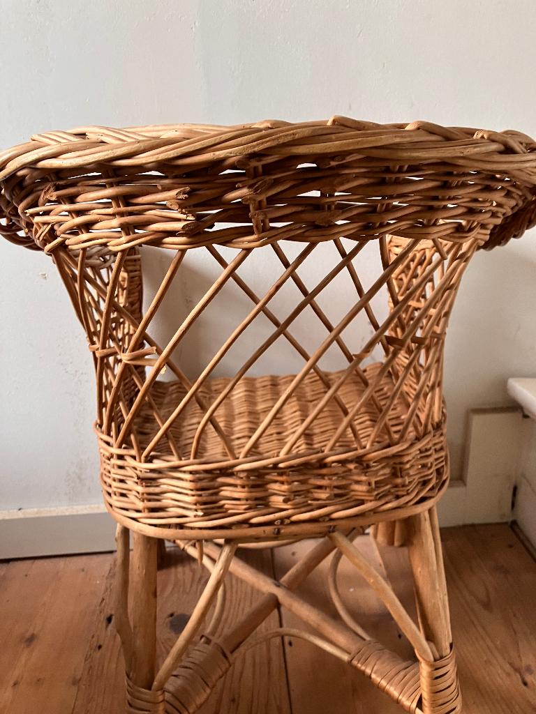 Rotan kinderstoeltje, Ophalen, Gebruikt, Stoel(en)