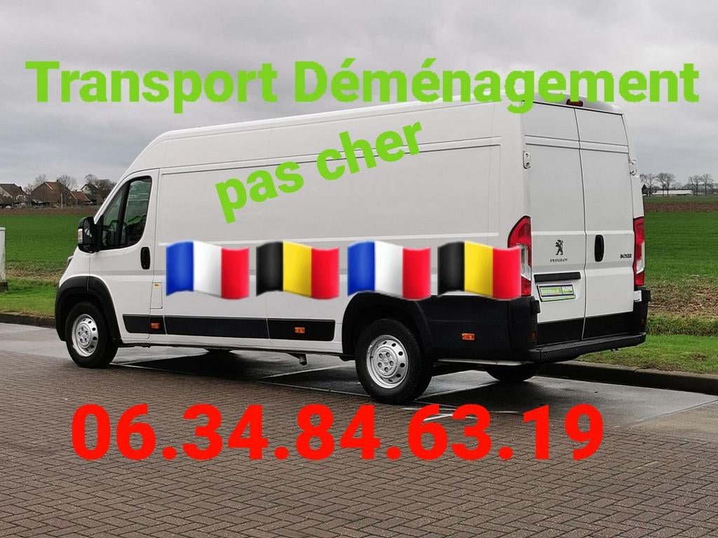 Transport livraison déménagement Paris Bruxelles, Zakelijke goederen, Overige Zakelijke goederen, Ophalen of Verzenden