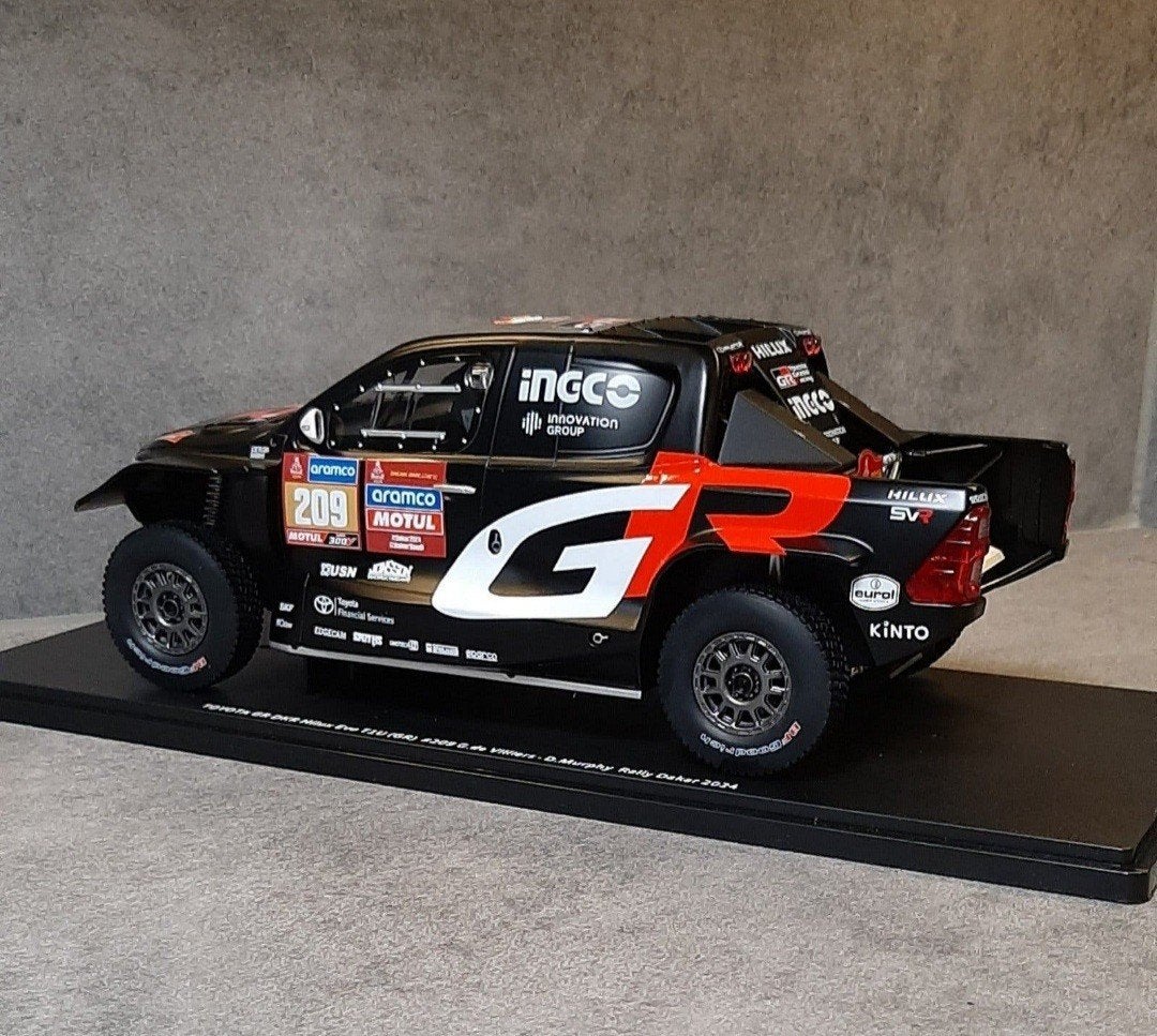 1:18/GR/Toyota Hilux EVO#209/Rally Dakar 2024/NIEUW, Ophalen of Verzenden, Nieuw, Auto, Overige merken