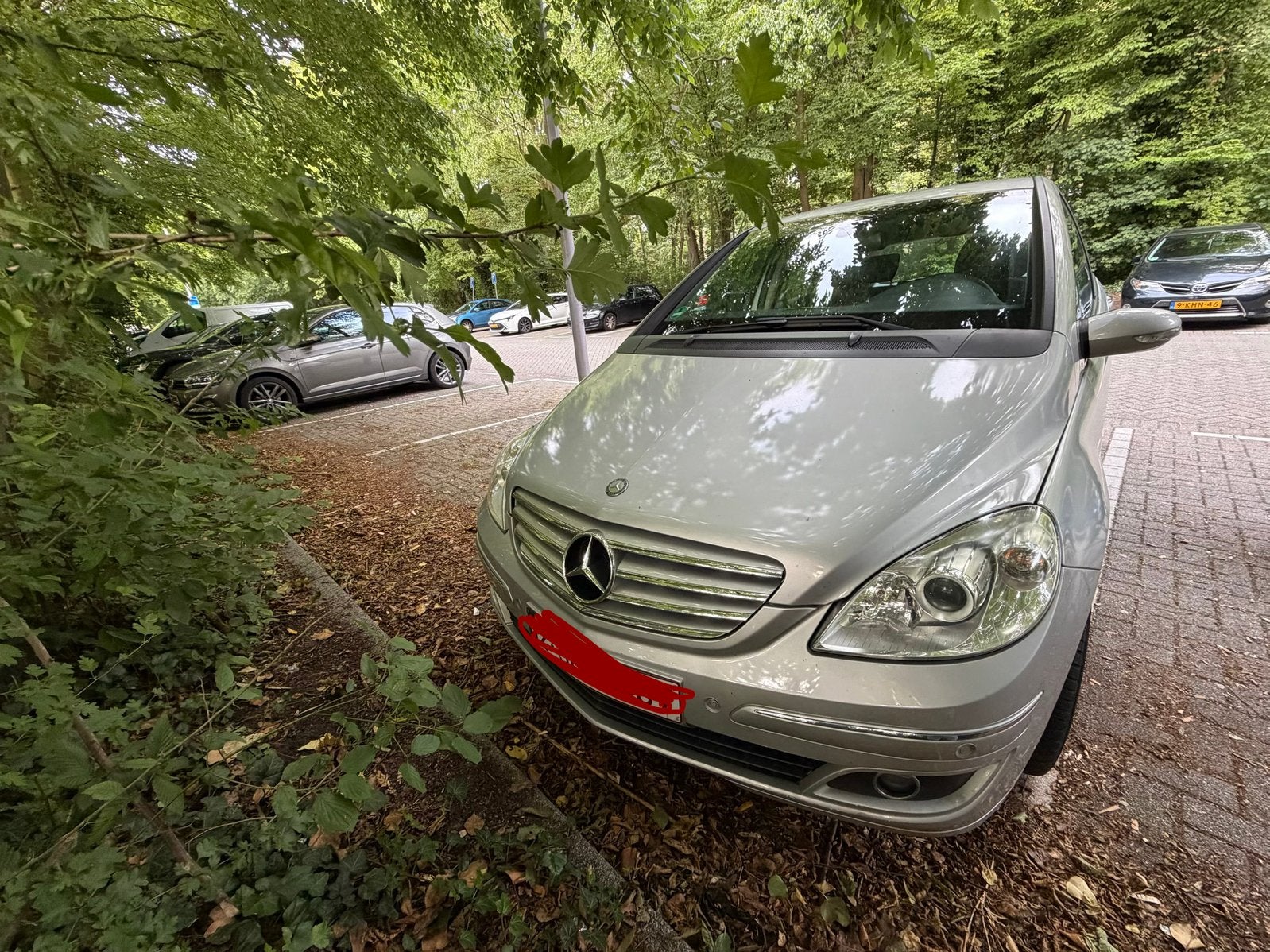 Mercedes-Benz B170 Automatique 2006 — 215 000 km, Autos, Argent ou Gris, Achat, ABS, 400 kg