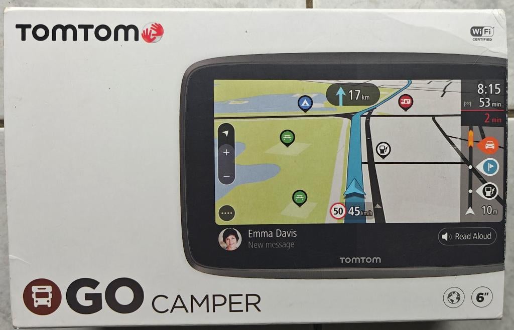 Édition TomTom Camper, Autos : Divers, Navigation de voiture, Comme neuf, Enlèvement ou Envoi