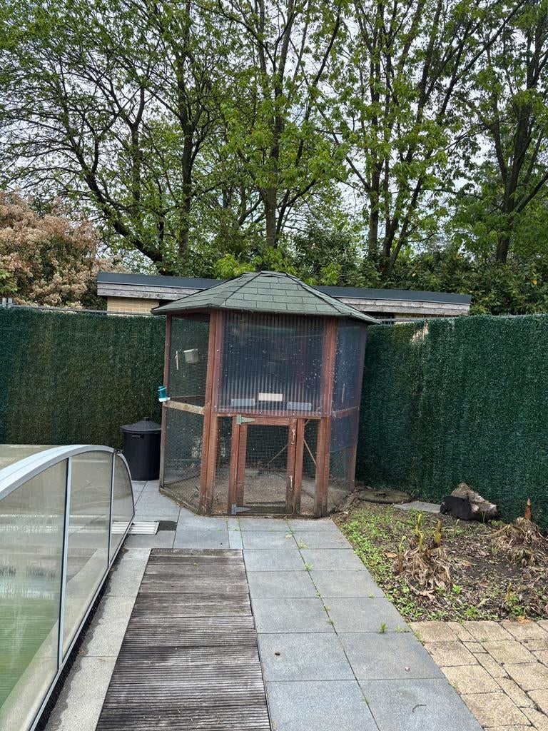 Voliere te koop, Tuin en Terras, Ophalen, Zo goed als nieuw