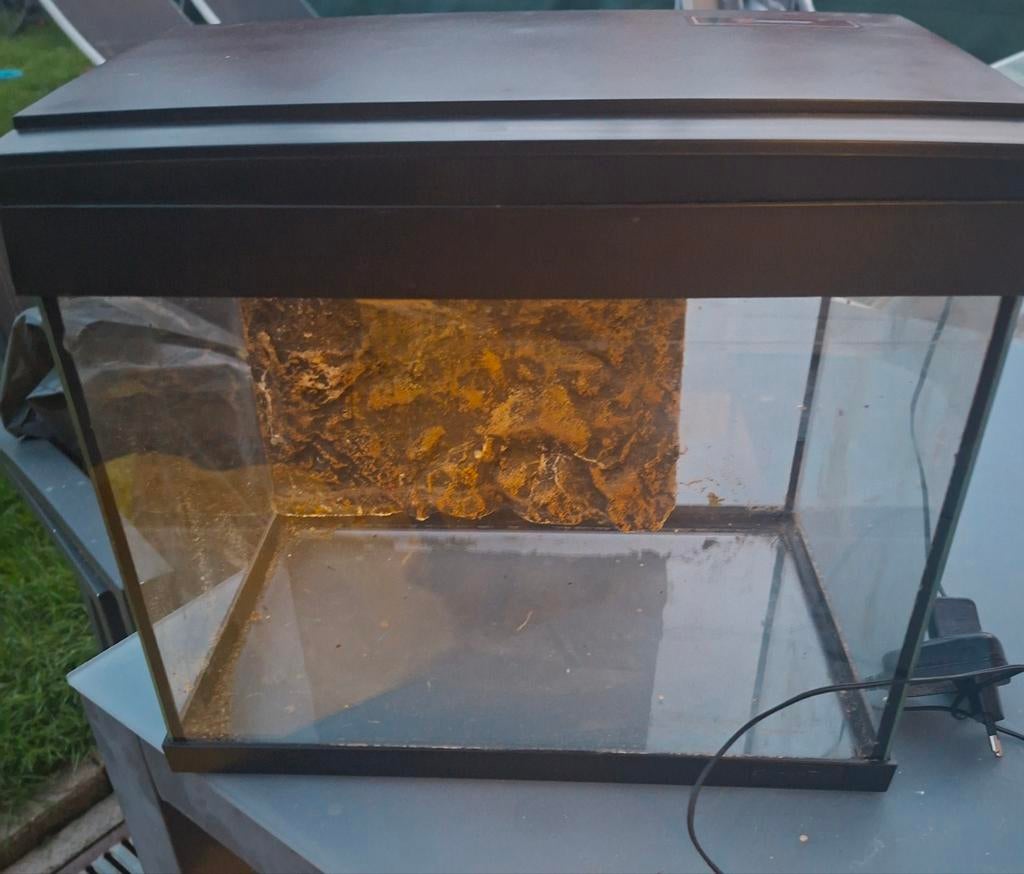 Superfish aquarium, Dieren en Toebehoren, Ophalen, Gebruikt, Leeg aquarium, Verwarming