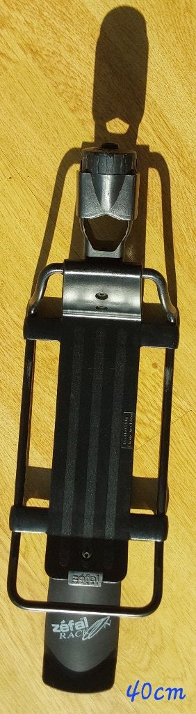 PORTE BAGAGE VÉLO ZEFAL, Enlèvement