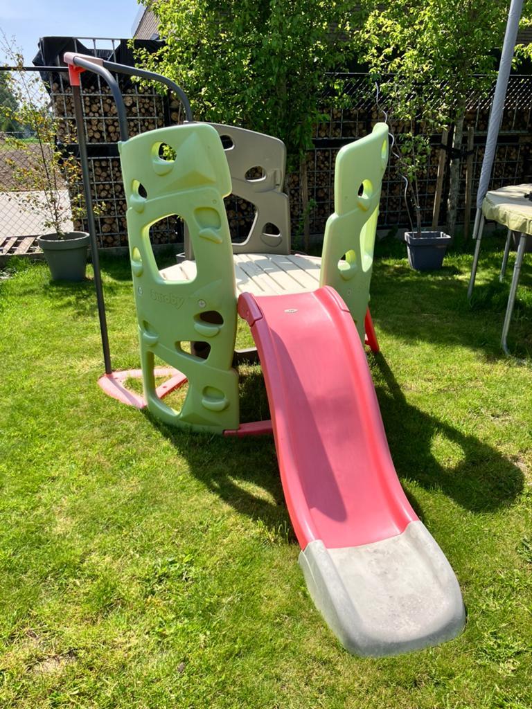 Smoby klimtoren, Kinderen en Baby's, Speelgoed | Buiten | Speeltoestellen, Ophalen, Gebruikt