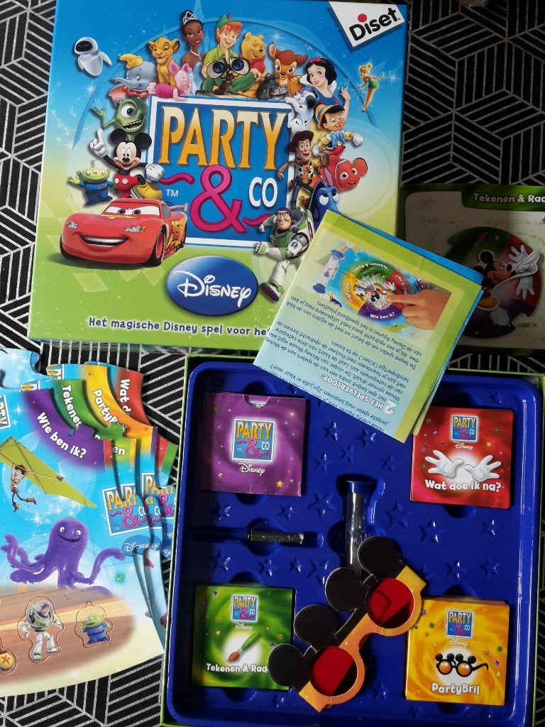 Spel Party & Co Disney, 4+ spelers, Diset, + 1 gratis promo, Hobby en Vrije tijd, Ophalen of Verzenden, Gebruikt, Diset