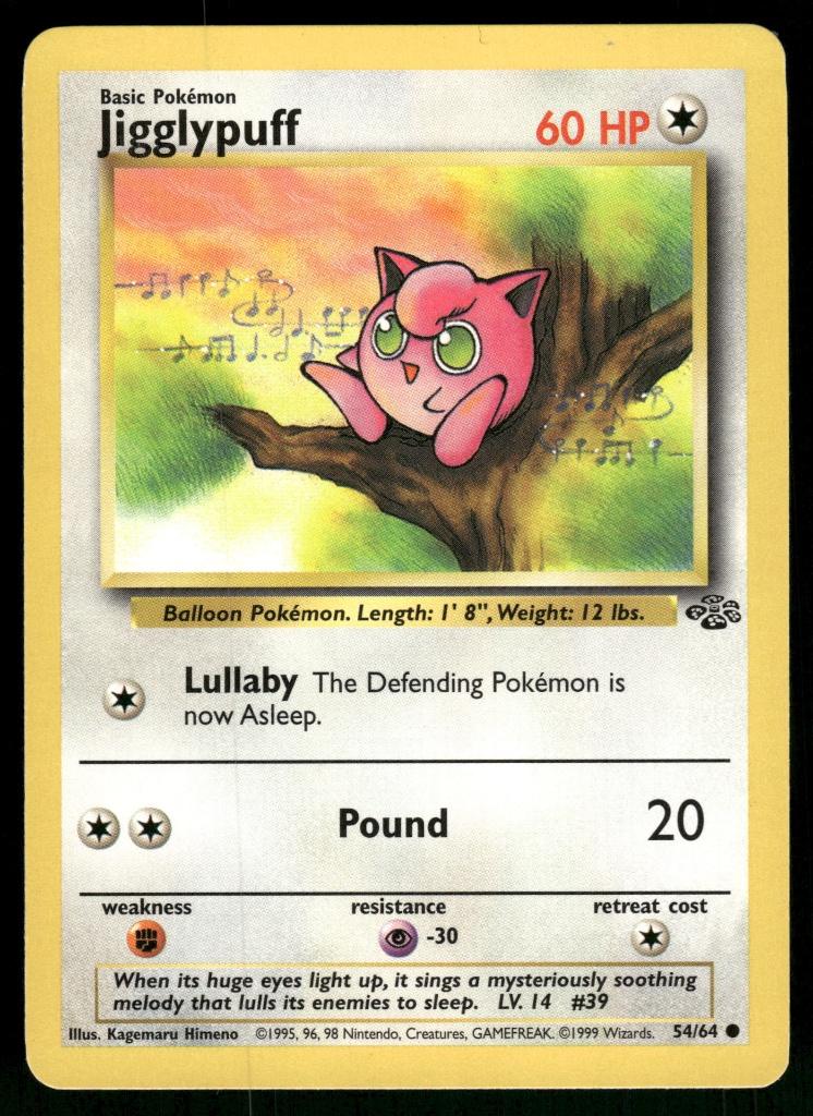 Jigglypuff 54/64 - Jungle (NM), Verzenden, Gebruikt