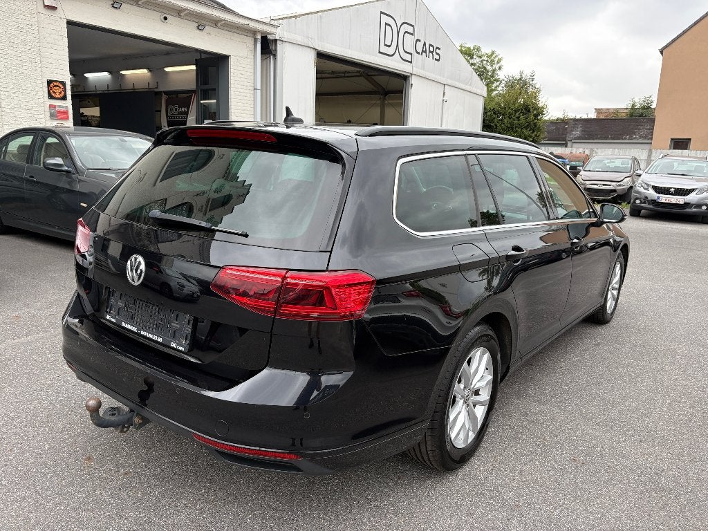 VW Passat Variant 2.0TDi 150pk DSG, 2000 kg, Zwart, Bedrijf, Onderhoudsboekje
