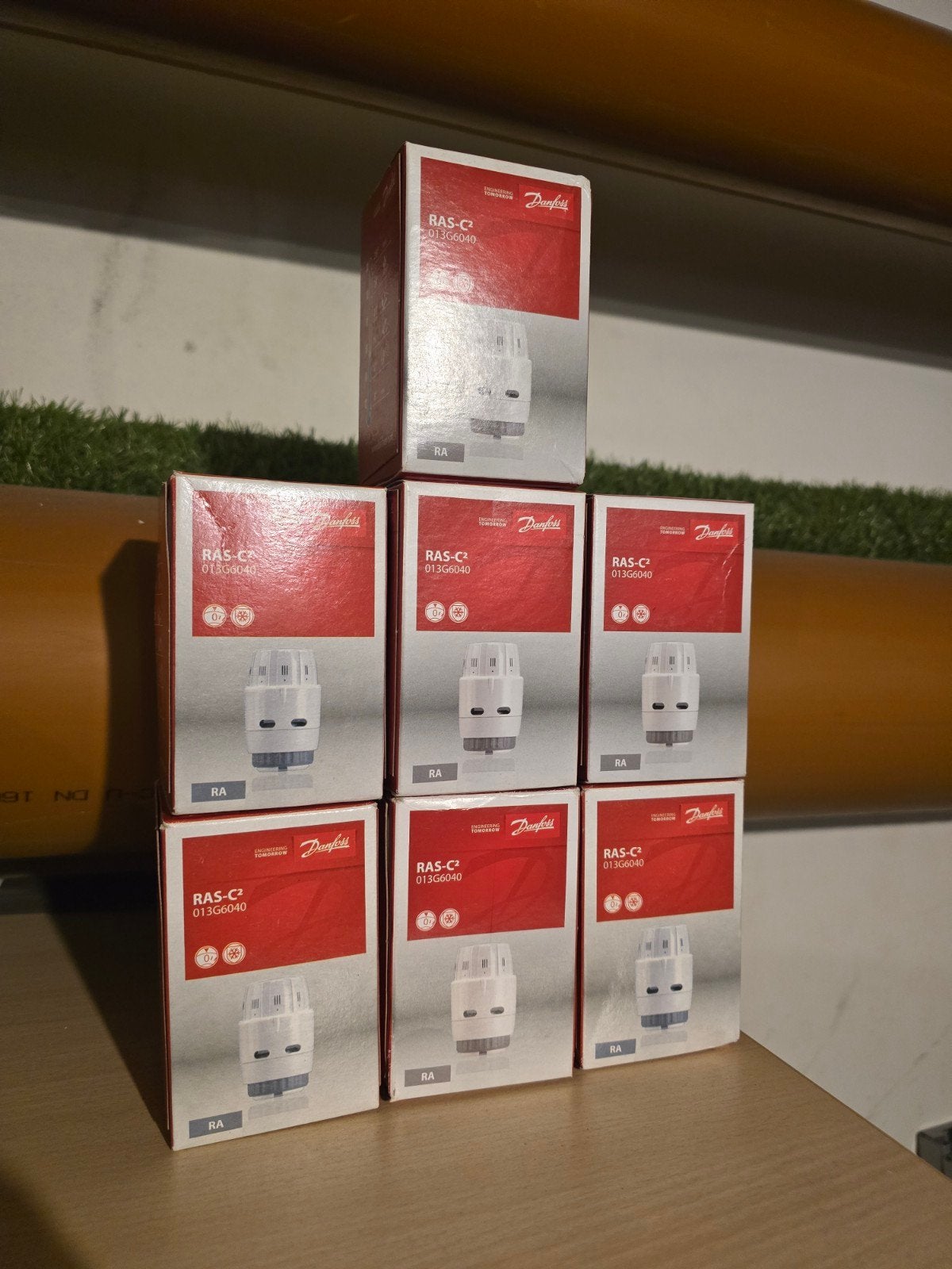 Danfoss thermostaatkraan model RAS-C2,, Nieuw