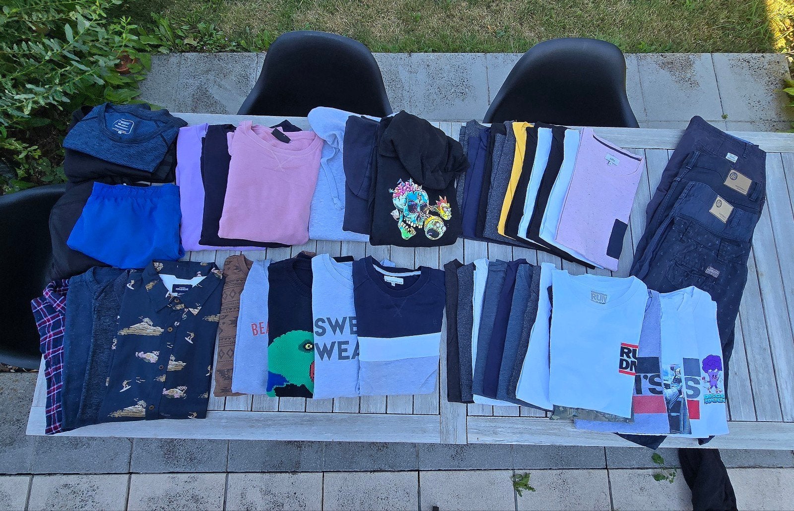 Groot pakket met 49 stuks MANNEN kledij - XL, Kleding | Heren, Heren-kledingpakketten, Ophalen of Verzenden, Gedragen, Maat 56/58 (XL)