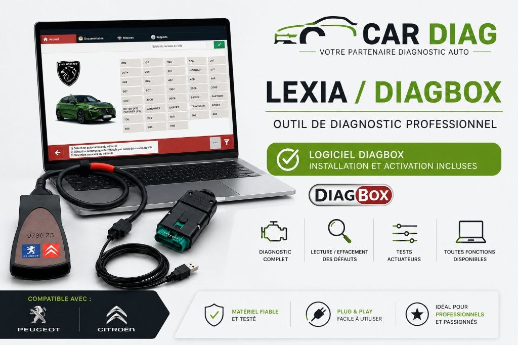 Interface Lexia - Diagbox (groupe PSA) 2025, Auto diversen, Autogereedschap, Ophalen of Verzenden, Nieuw