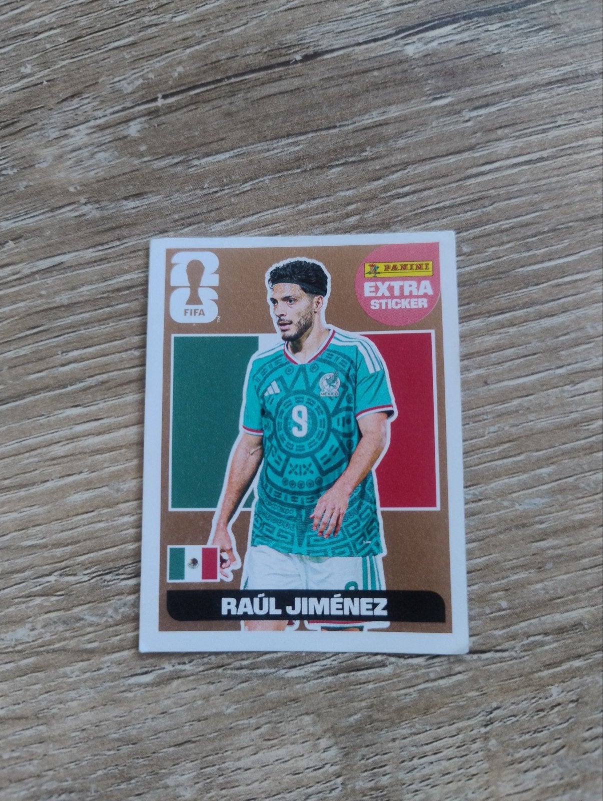 Raúl Jiménez brons Panini 2026 sticker, Verzamelen, Ophalen