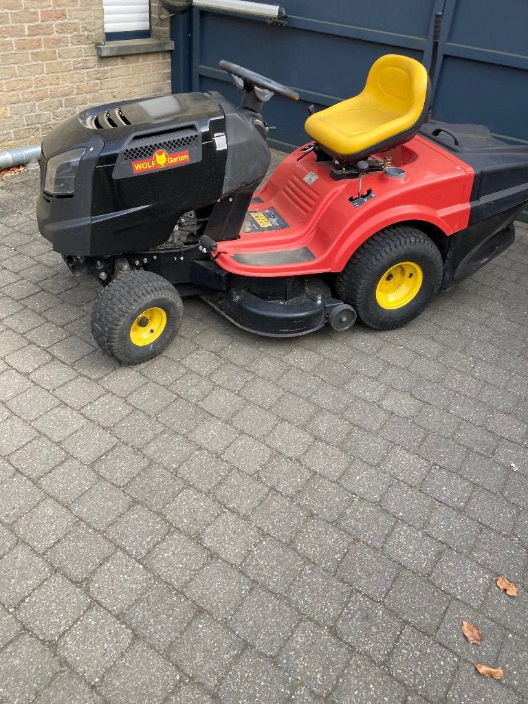 Zitmaaier Wolf 13PK speciale editie, Ophalen, Gebruikt, WOLF-Garten, Elektrische starter