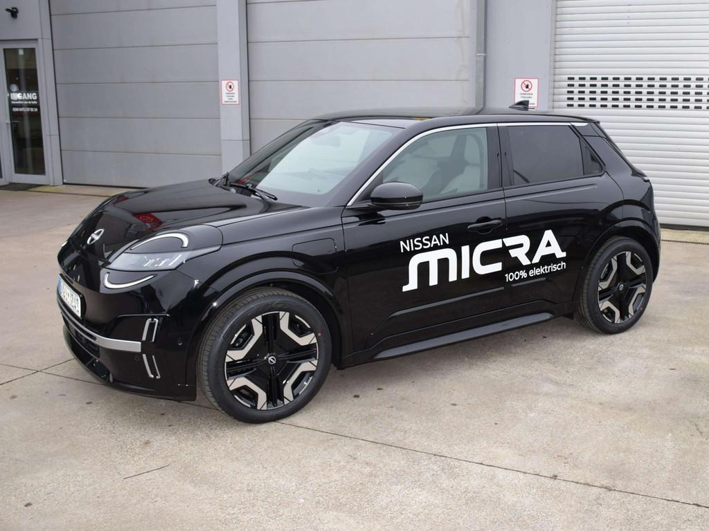 Nissan Micra Micra K15 EVOLVE 52kWh (automaat), Auto's, Stof, 110 kW, Zwart, 5 zetels