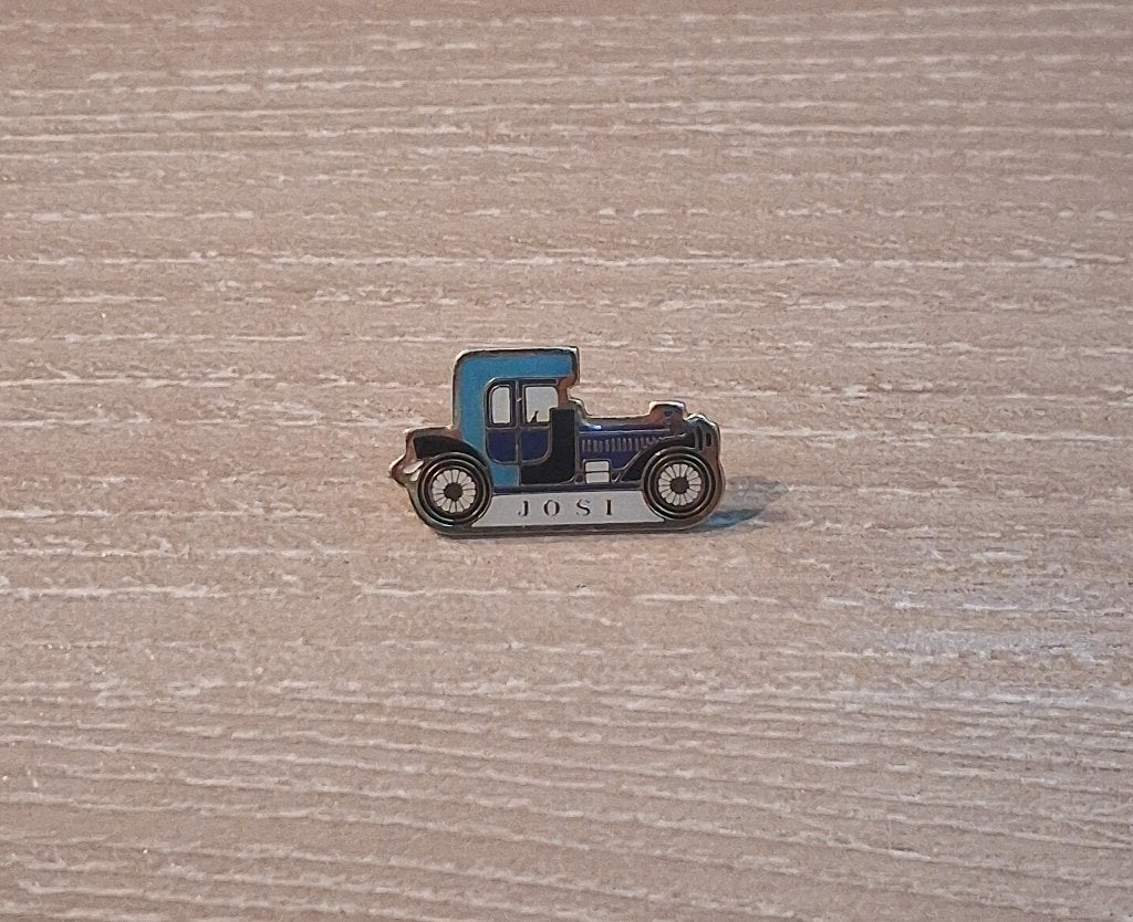 PIN - JOSI - AUTO - VOITURE - OLDTIMER, Envoi, Utilisé, Transport, Insigne ou Pin's