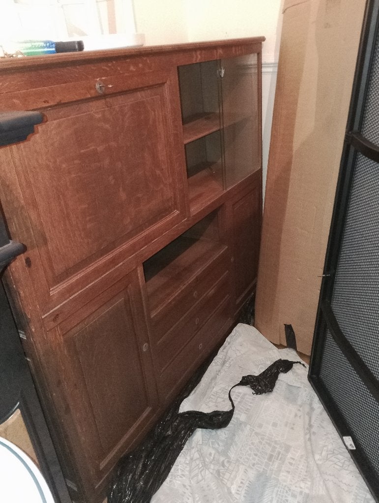 SECRETAIRE CHENE, Maison & Meubles, Enlèvement, Utilisé