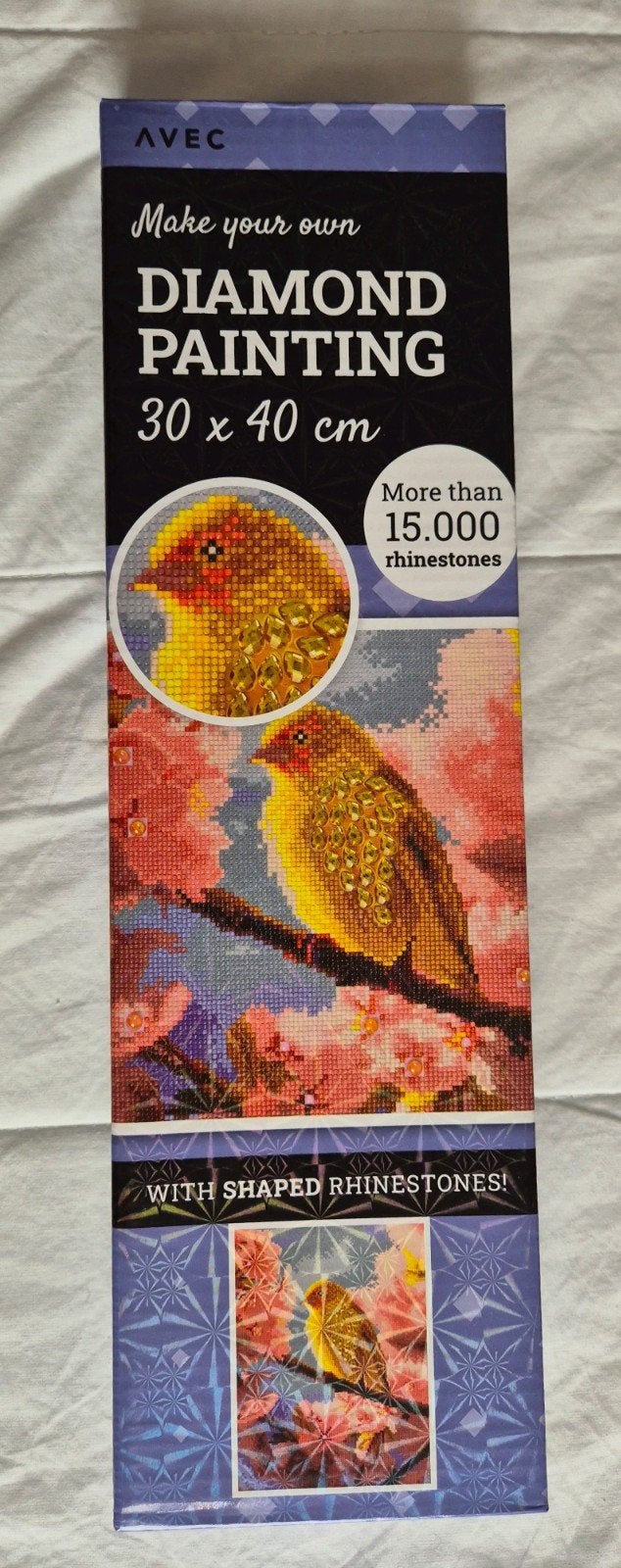 Prachtige diamantschildering, Hobby en Vrije tijd, Verzenden, Zo goed als nieuw, Diamond painting