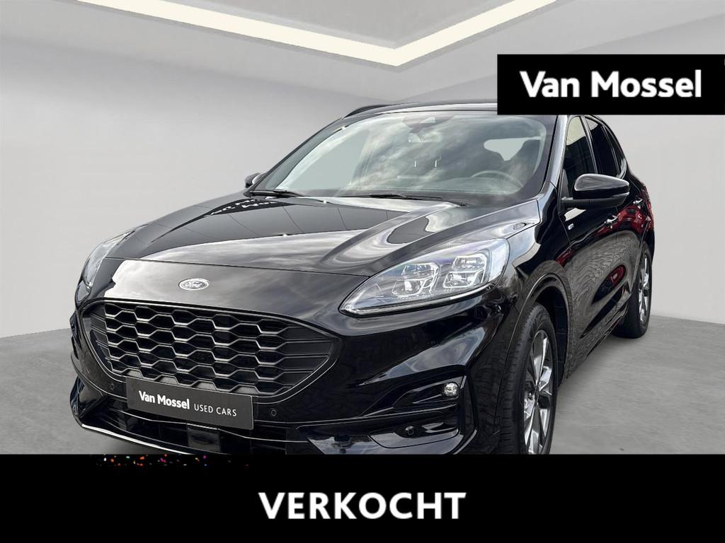 Ford Kuga 2.5i EcoBoost 112kW ST-Line FHEV, Auto's, Automaat, Stof, Gebruikt, Zwart