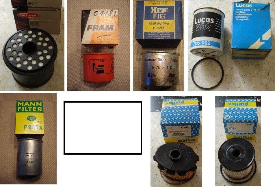NIEUWE brandstoffilters MANN, FRAM, DELPHI, LUCAS, ..., Auto-onderdelen, Ophalen of Verzenden, Nieuw, Opel