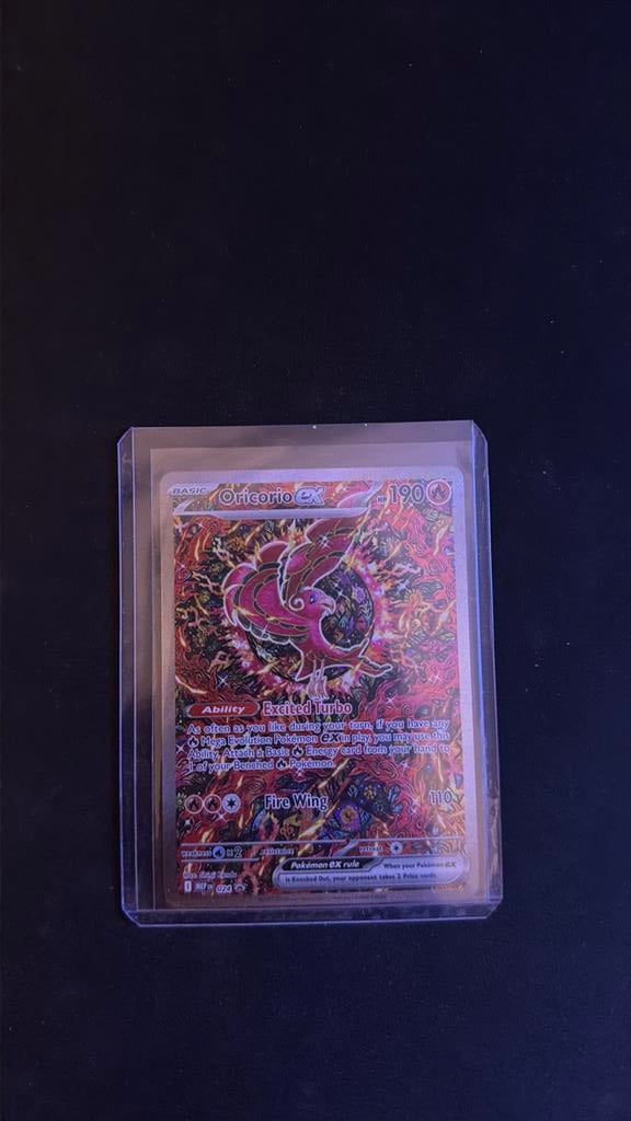 Oricorio ex (MEP 024) Promo, Ophalen of Verzenden, Nieuw, Losse kaart, Foil