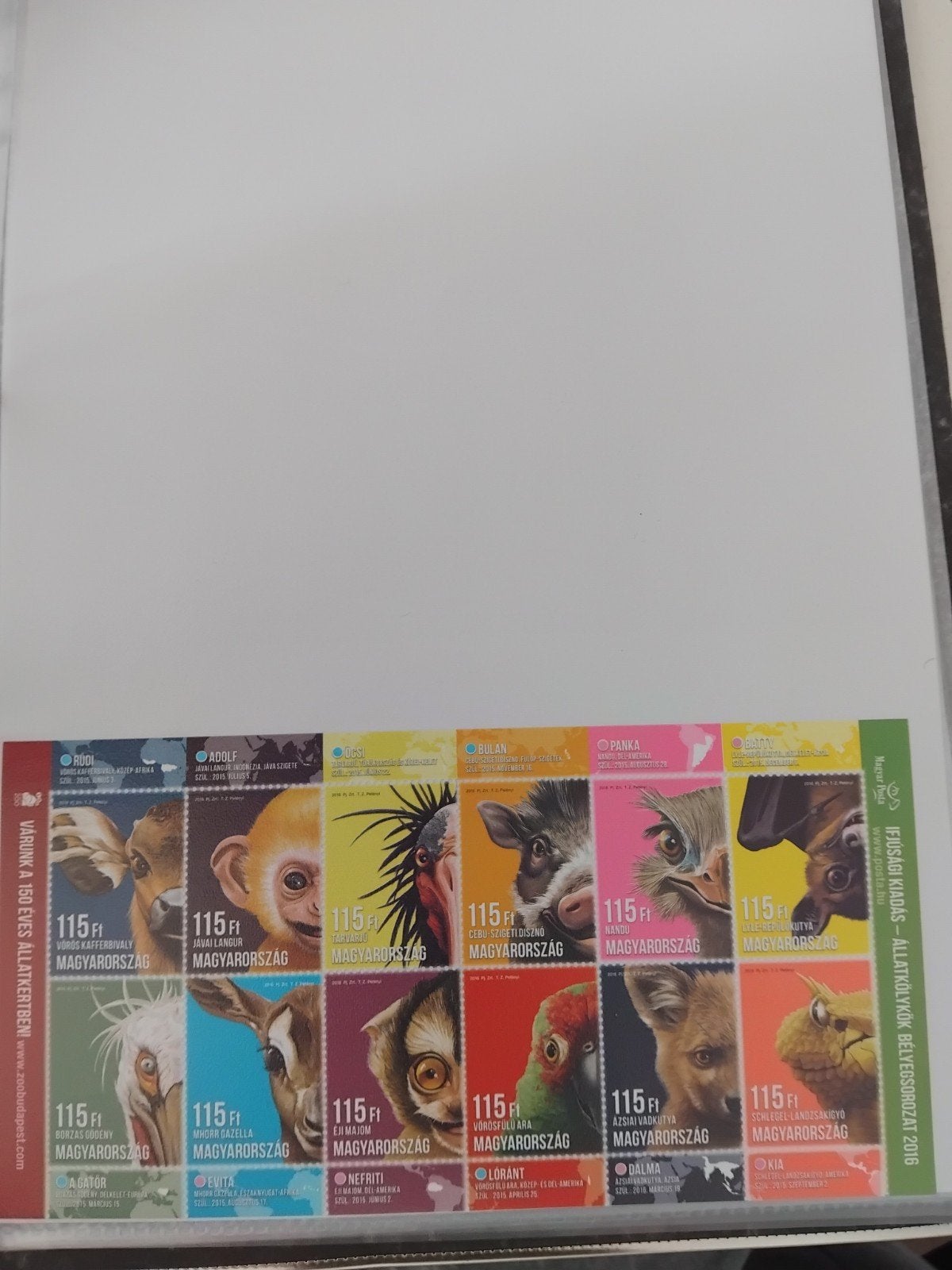 Postzegelpartijen in Hongarije, Verzenden