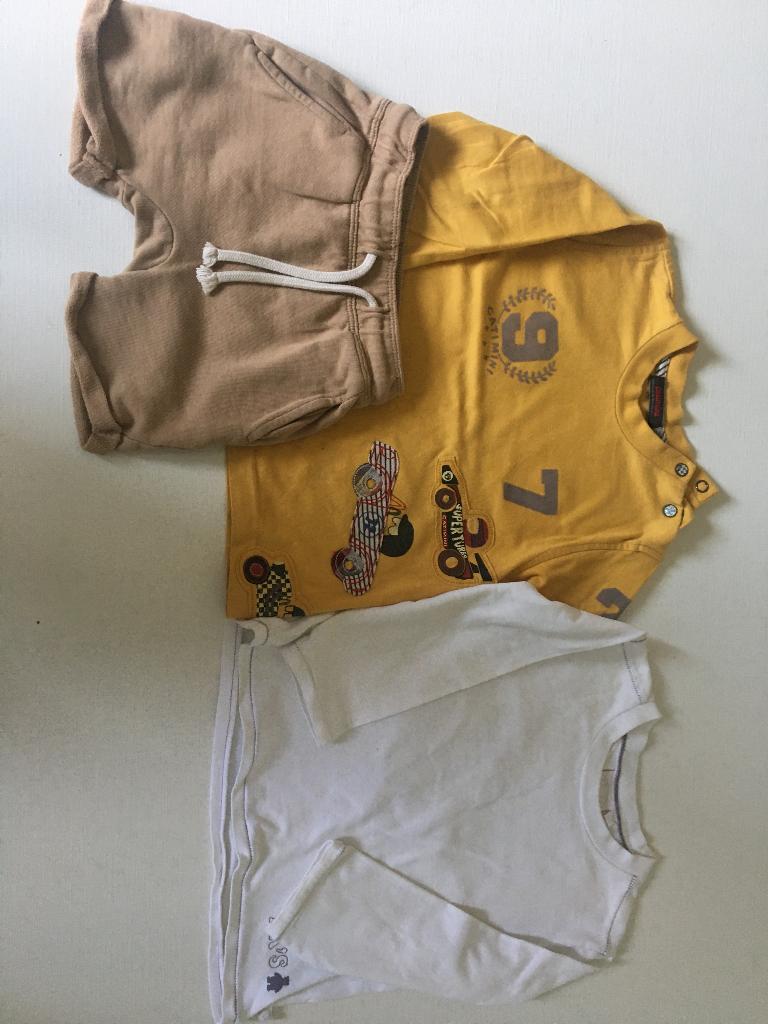 2t-shirts: Catimini ,Noukies + broekje Zara: 2 jaar, Ophalen of Verzenden, Zo goed als nieuw, Jongen, Catimini...
