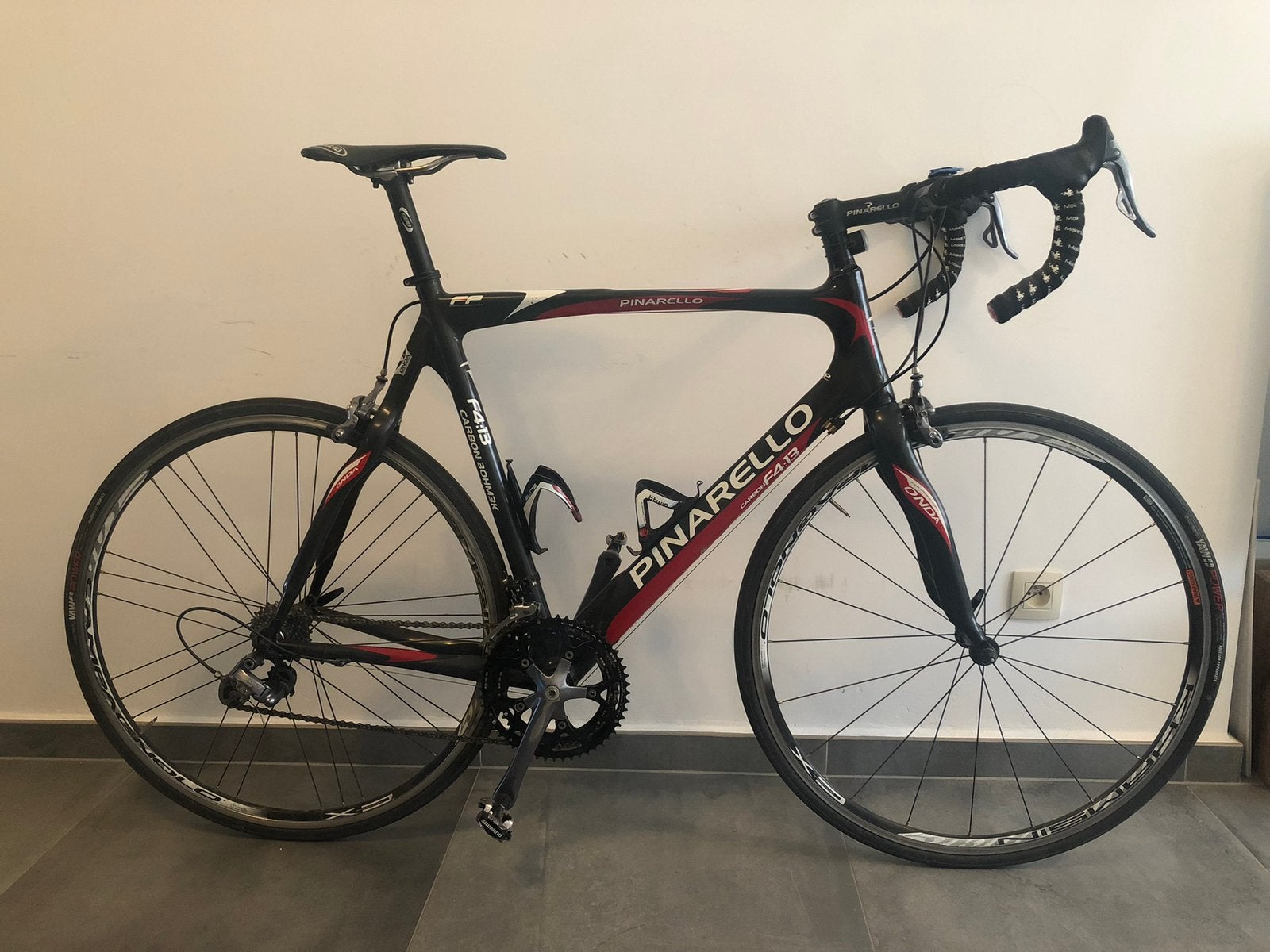 Pinarello koersfiets full carbon, Fietsen en Brommers, Fietsen | Racefietsen, Ophalen, Zo goed als nieuw, Carbon