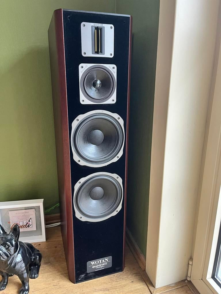 Quadral Wotan mk5 comme neuf, TV, Hi-fi & Vidéo, Enceintes, Enlèvement, Comme neuf