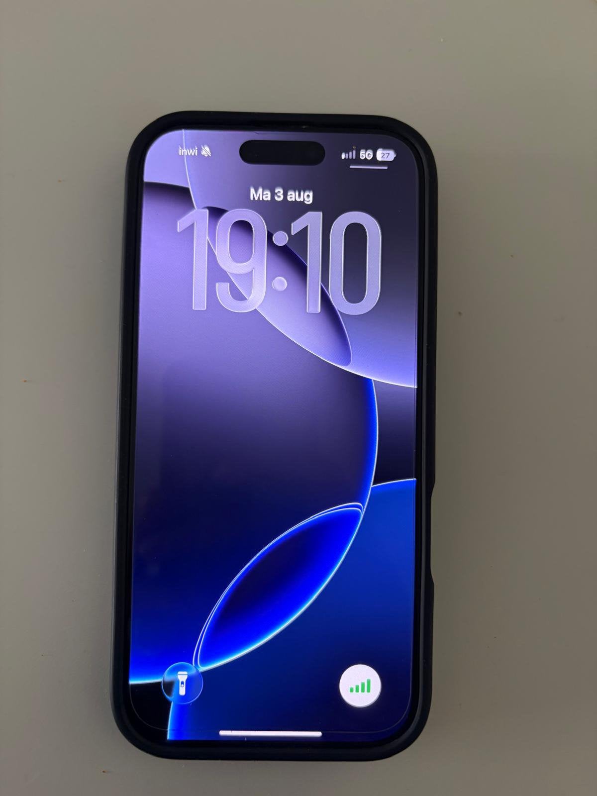 Apple IPhone 16 PRO - Black 128GB, 94 %, 128 GB, Zwart, Zo goed als nieuw