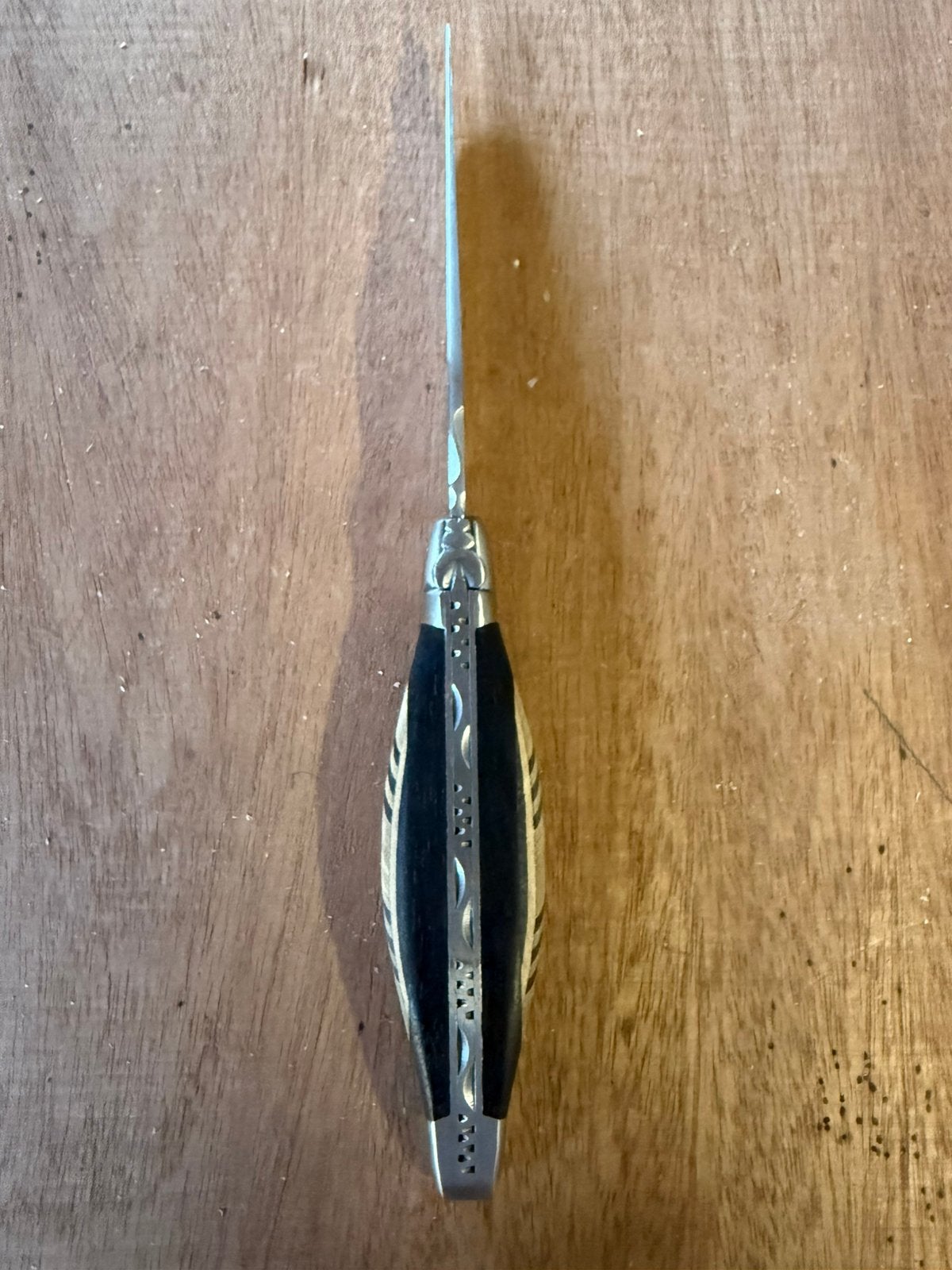 Couteau de poche Laguiole, Couverts individuels, Couteau de table, Laguiole, Comme neuf