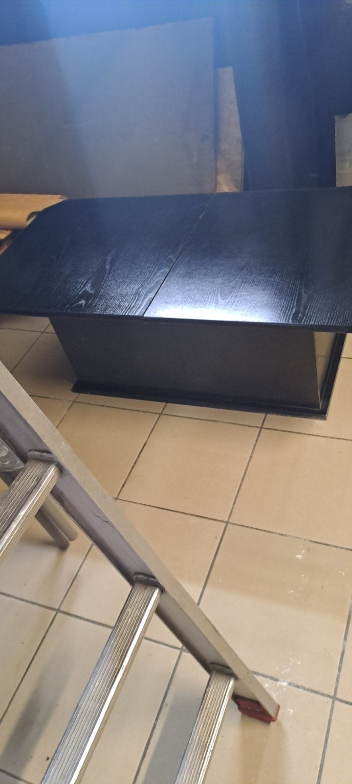 table de salon noir, Huis en Inrichting, Woonaccessoires | Overige, Ophalen, Zwart, Modern