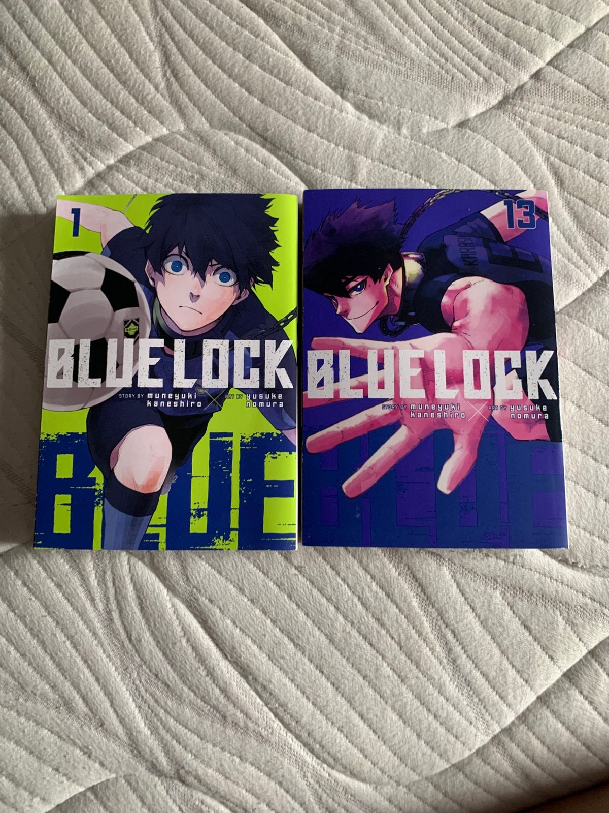 Blue lock volumes 1&13, Cd's en Dvd's, Ophalen of Verzenden, Zo goed als nieuw