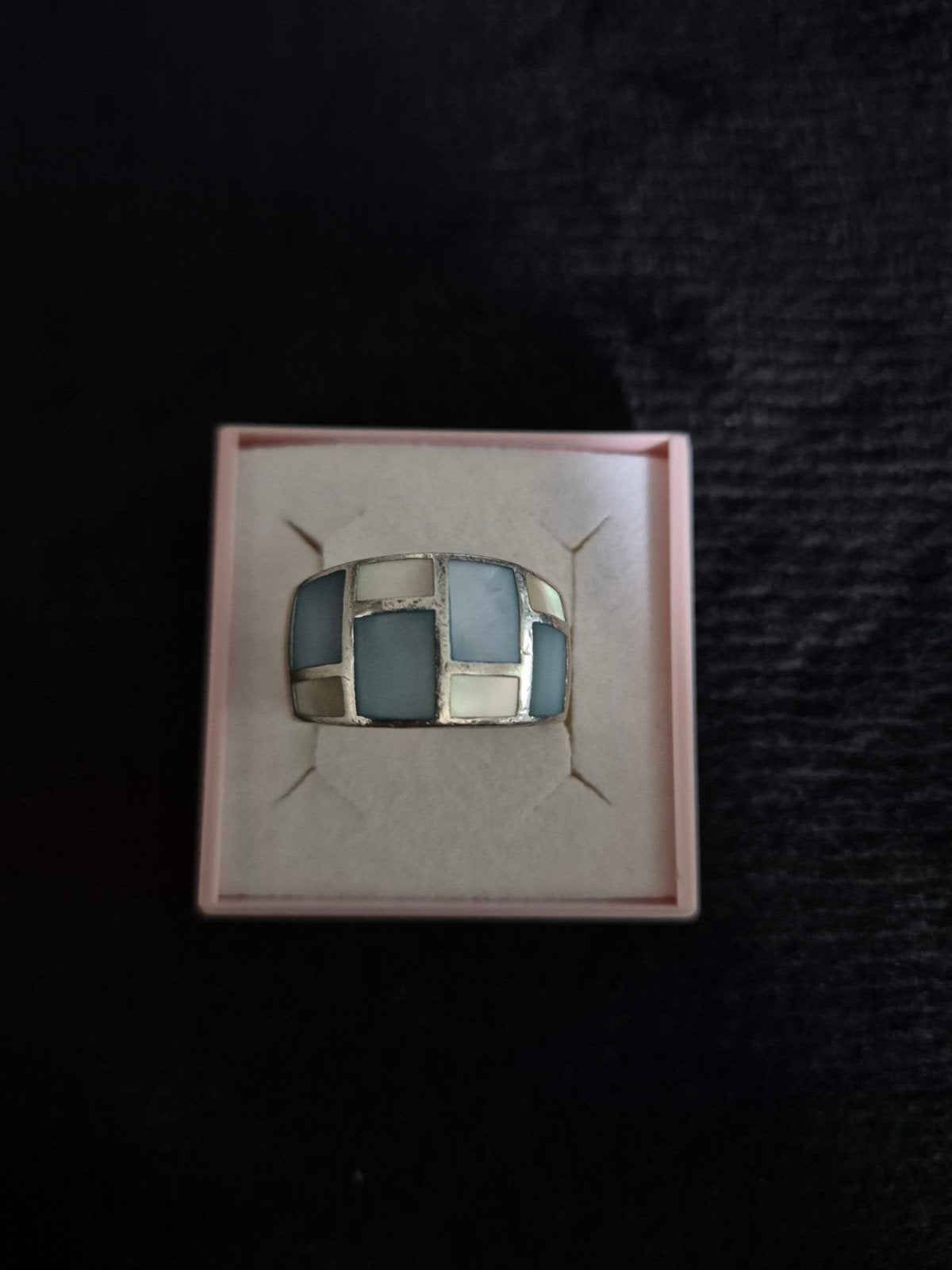 zilveren ring maat 60, Handtassen en Accessoires, Ringen, Gebruikt, Ophalen of Verzenden, Dame, Zilver