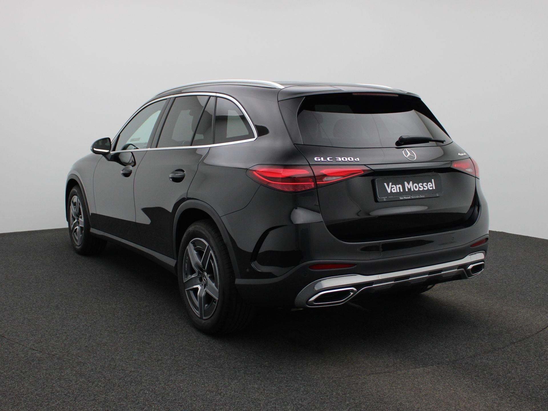 Mercedes Benz GLC 300 D 4MATIC | Camera | 360° Sensoren | T, Automaat, Stof, Gebruikt, Zwart