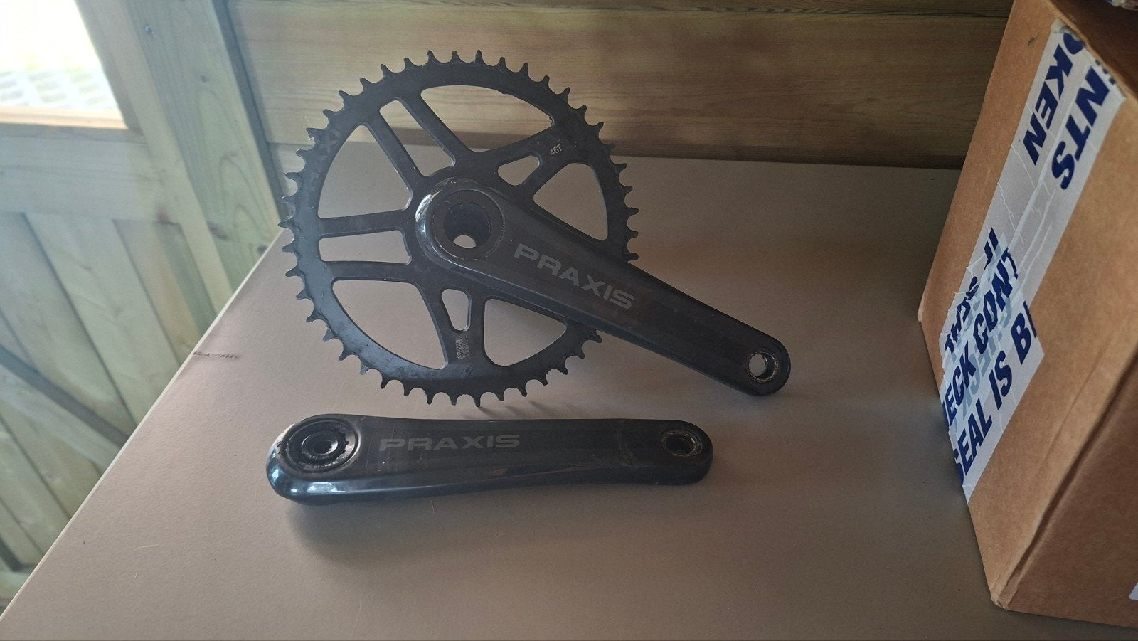 Praxis Zayante Carbon Crank 1x, Ophalen of Verzenden, Carbon