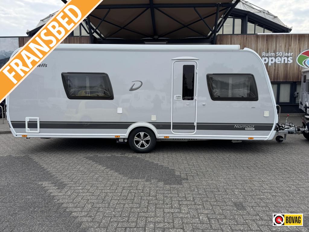 Dethleffs Nomad 560 RFT 2019 ALDE VERWARMING!, Caravans en Kamperen, Caravans, Schokbreker, Rondzit, Vast bed, Dethleffs