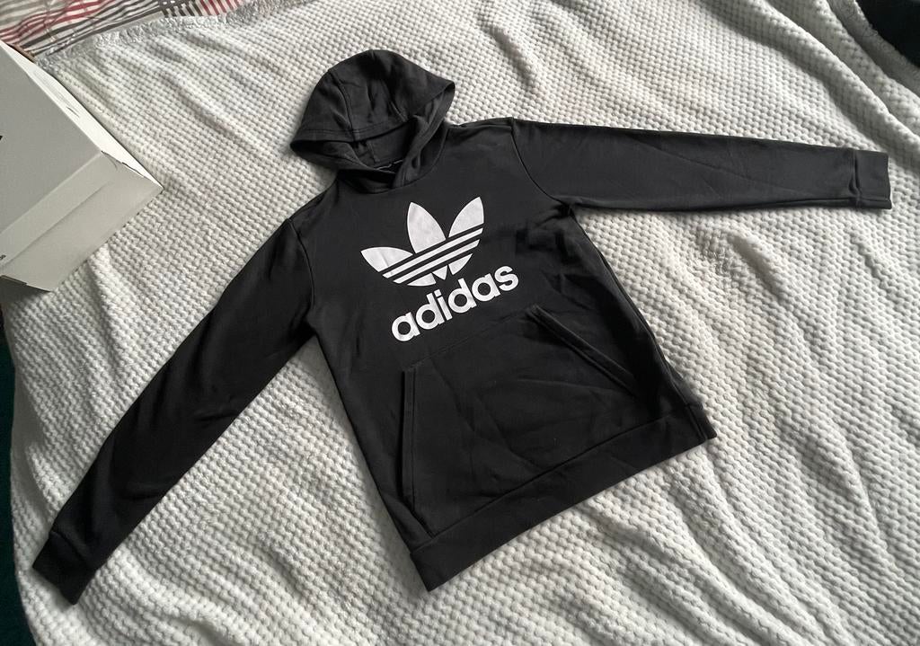 Mooie Adidas hoodie, Ophalen, Nieuw, Maat 46 (S) of kleiner, Wit