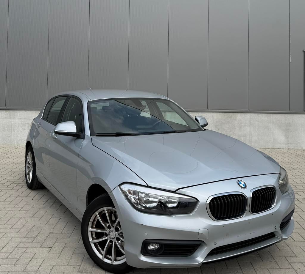 2017 BMW 116 - 280dKM, Automaat, Leder, Bedrijf, Zilver of Grijs