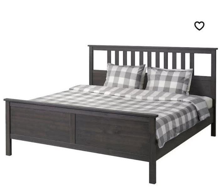 Bedframe Hemnes IKEA 180 x 200 tweepersoonsbed (((massief))), Gebruikt, Overige kleuren, Tweepersoons, Ophalen of Verzenden