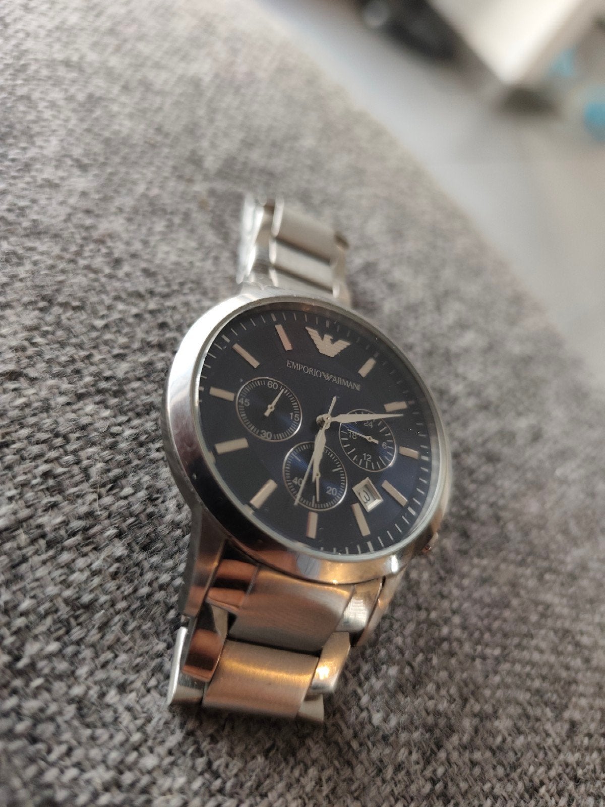 Armani Renato AR2448, Handtassen en Accessoires, Ophalen, Polshorloge, Overige merken