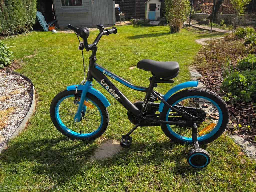 Velo enfant 16 pouce, Ophalen, Zijwieltjes, 16 tot 20 inch, Zo goed als nieuw