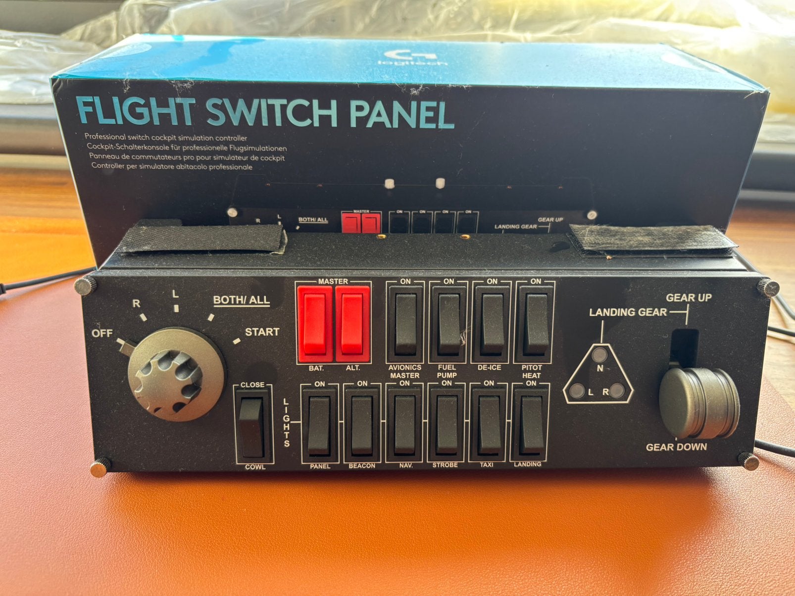 Logitech-G Pro Flight Switch Panel, Enlèvement, Comme neuf