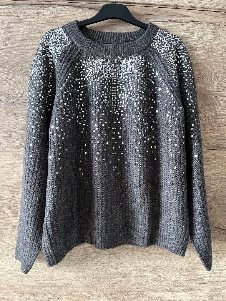 grijze trui large, Kleding | Dames, Ophalen of Verzenden