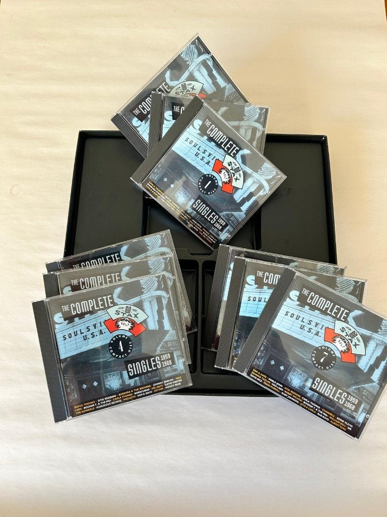 Stax/Volt – The Complete Singles 1959–1968 – 9CD box, Boxset, Ophalen of Verzenden, Zo goed als nieuw, Inclusief boekje