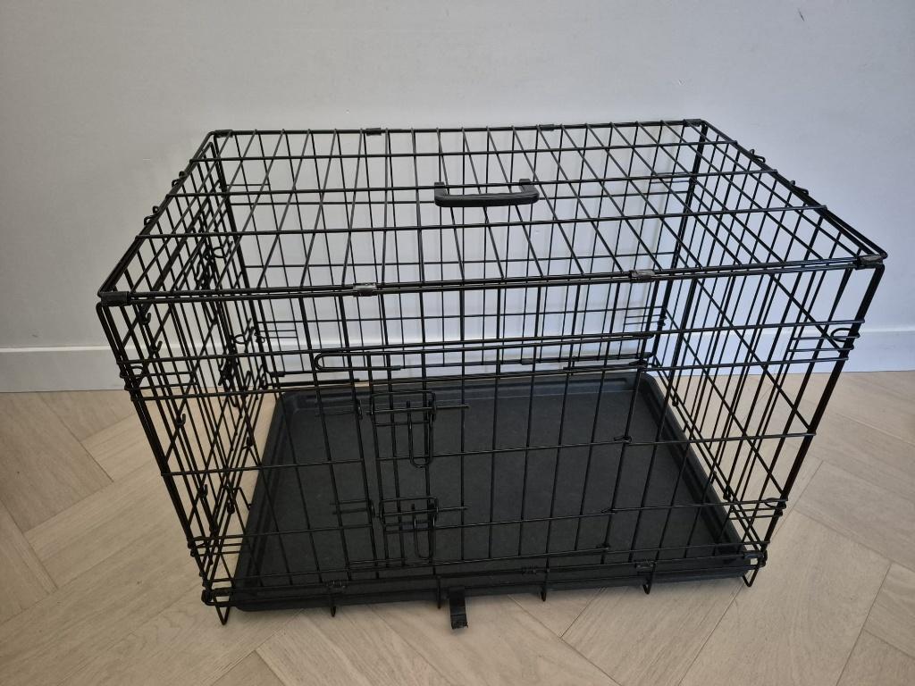Hondenbench - M - 76 x 46 x 54 cm, Ophalen, Hondenkennel, Minder dan 65 cm, Zo goed als nieuw