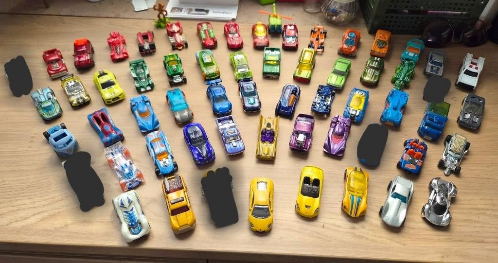 Lot de voitures  "Hot Wheel's" 55 pièces, Enlèvement ou Envoi