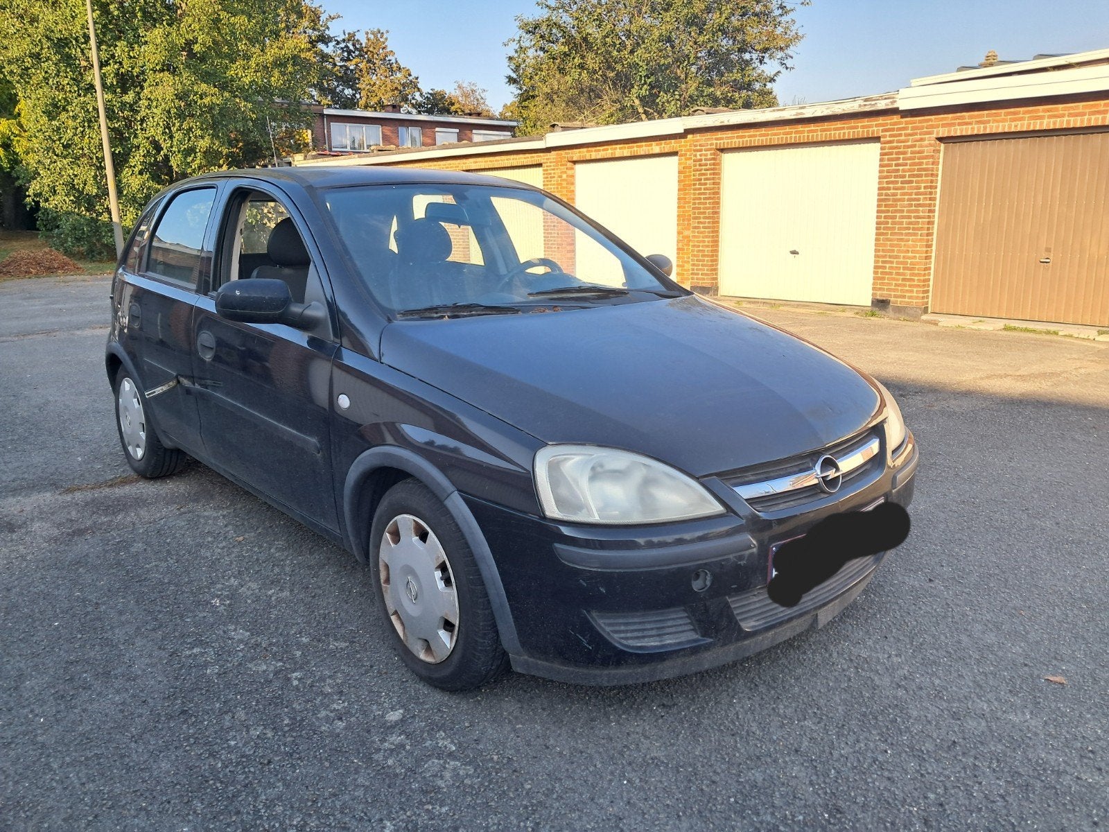 Opel Corsa 2006, Auto's, Stof, Zwart, 5 deurs, Particulier