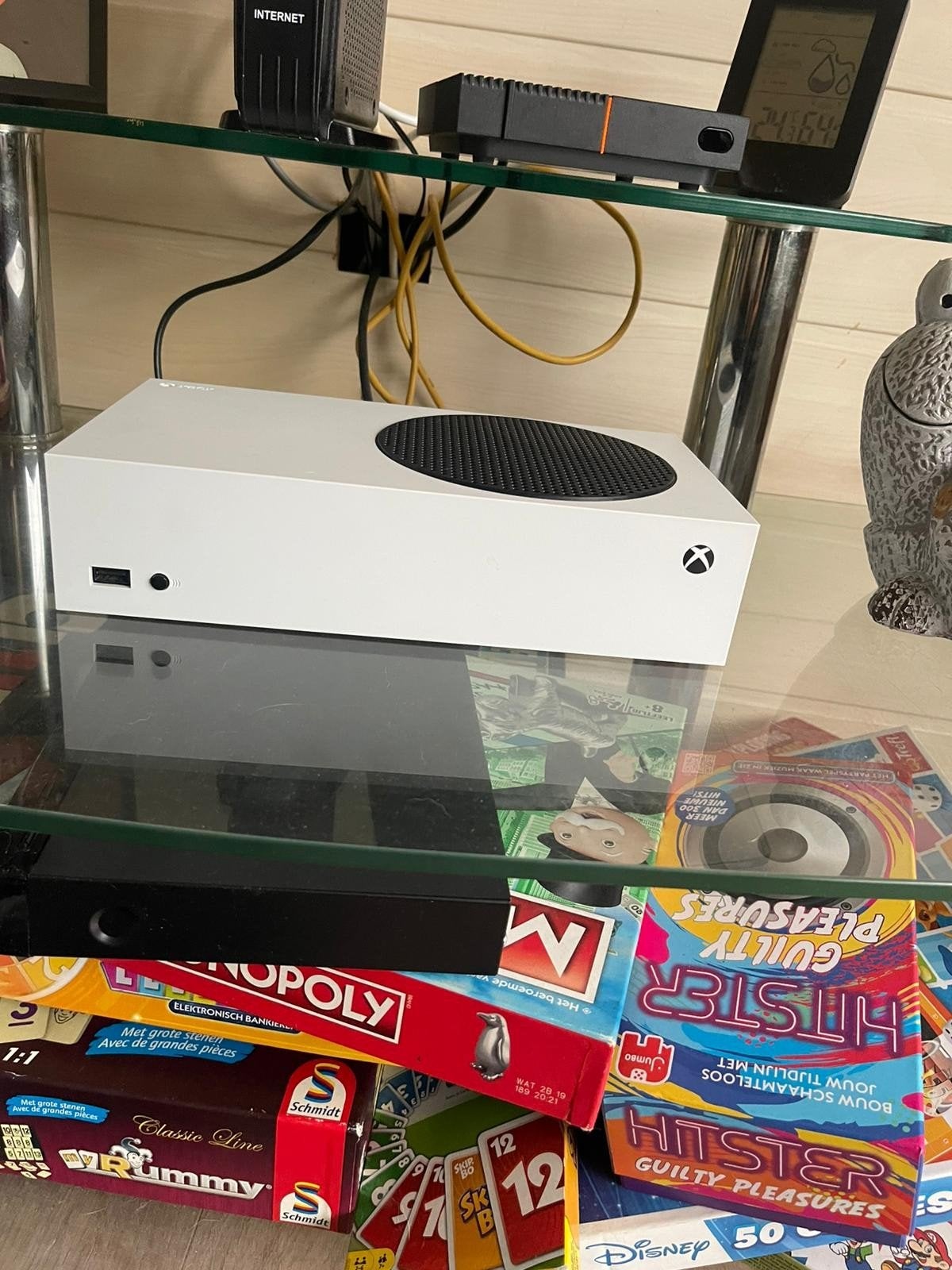 x box s met 2controlers, Consoles de jeu & Jeux vidéo, Consoles de jeu | Xbox Series X & S, Enlèvement